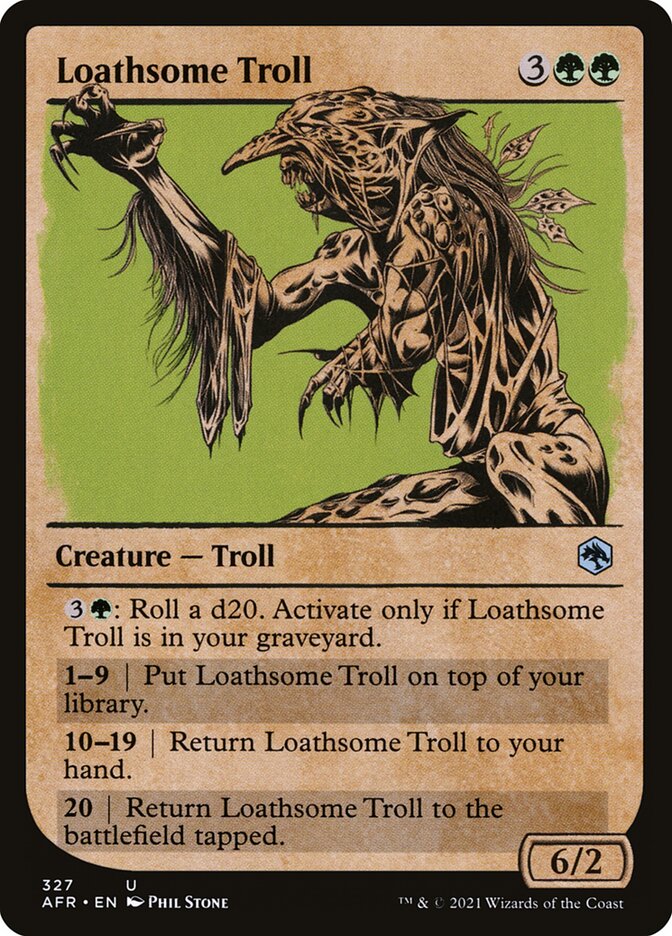 Loathsome Troll (Showcase)