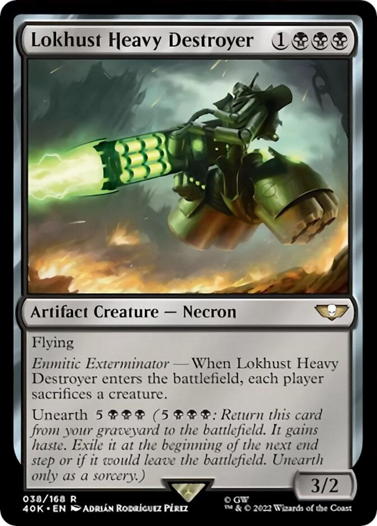 Lokhust Heavy Destroyer (Surge Foil)