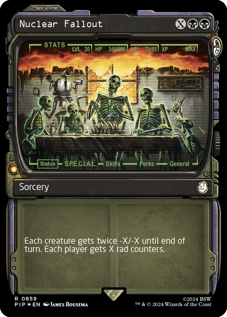 Nuclear Fallout (Showcase) (Surge Foil)