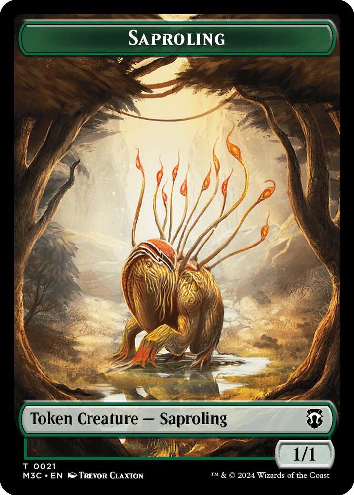 Tarmogoyf // Saproling Double-Sided Token (Back)