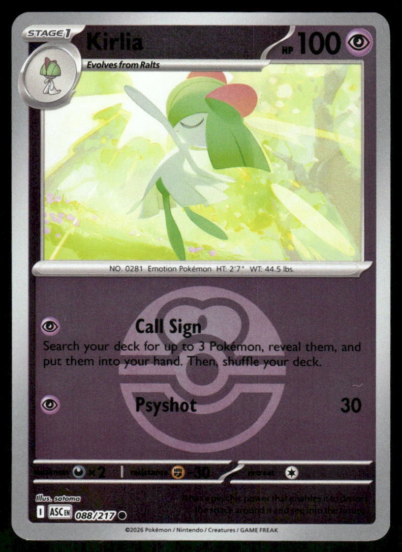 Kirlia (Love Ball)