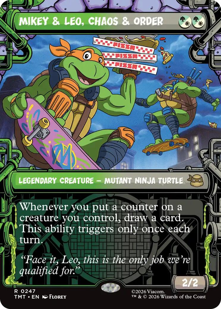 Mikey & Leo, Chaos & Order (Showcase)