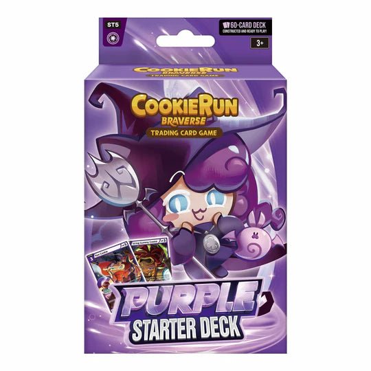 CookieRun TCG: Brave Beginnings Purple Starter Deck - Atomili Collectables