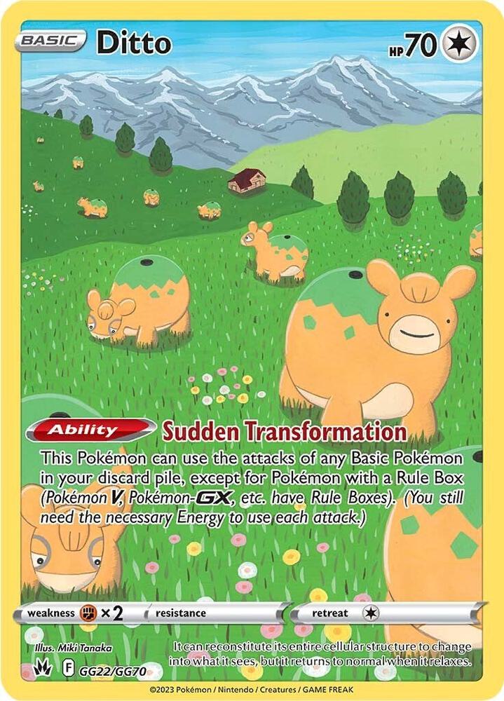 Ditto - Crown Zenith: Galarian Gallery - Atomili Collectables