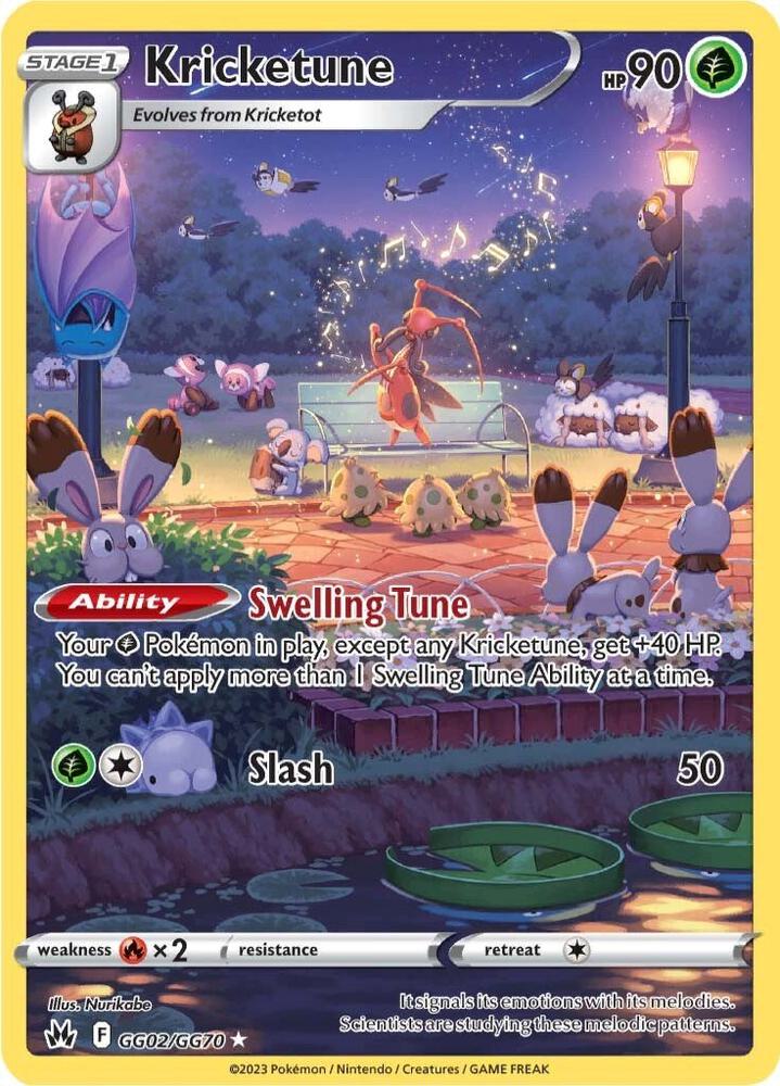 Kricketune - Crown Zenith: Galarian Gallery - Atomili Collectables