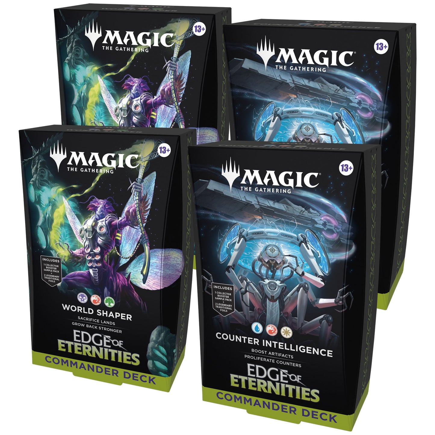 Magic the Gathering CCG: Edge of Eternities Commander Deck Carton (4) - Atomili Collectables