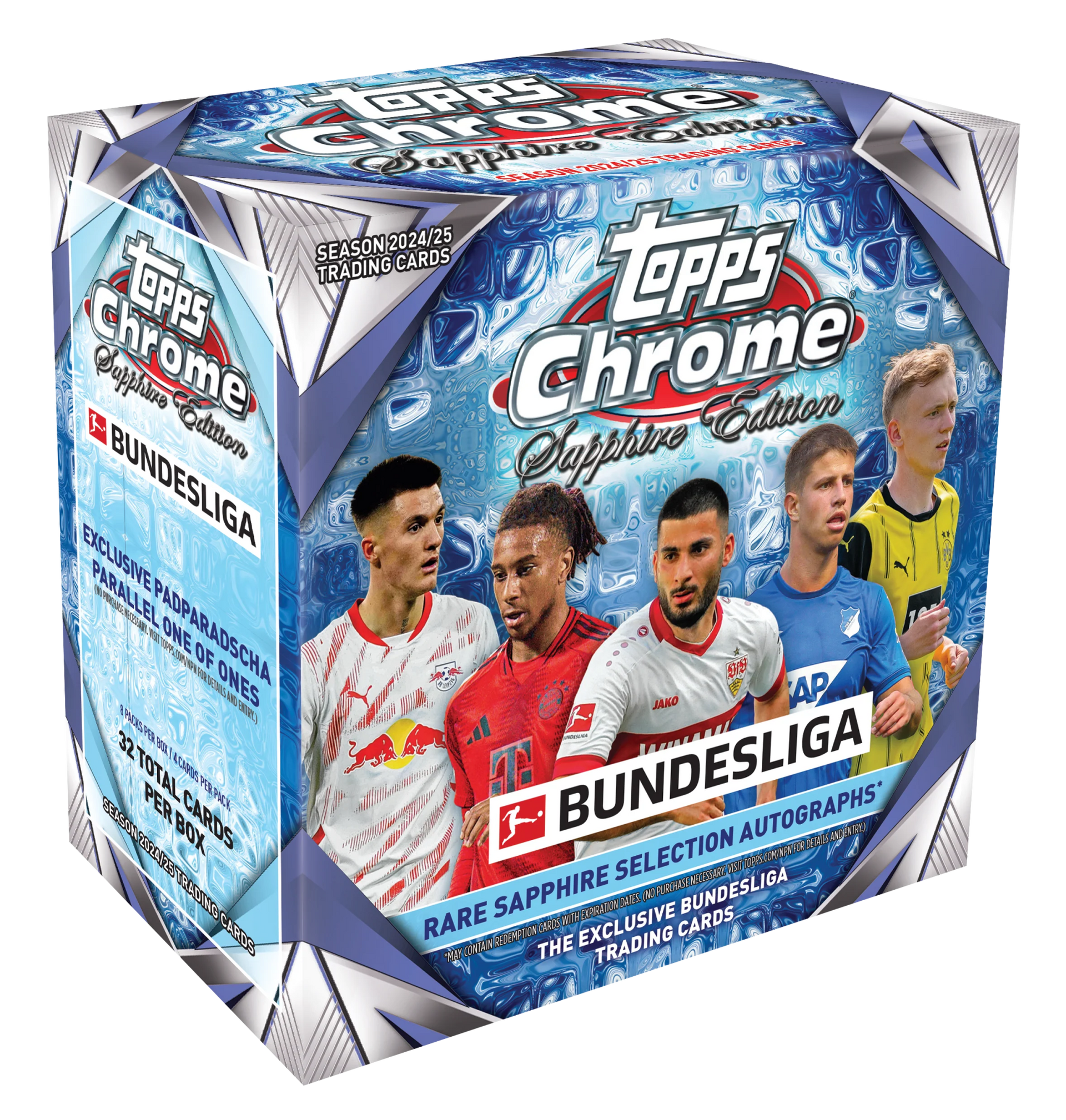 2025 Topps Chrome® Sapphire Bundesliga - Hobby Box – Atomili