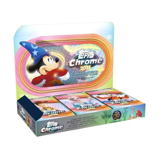 2025 Topps Disney Chrome Hobby Box - Atomili Collectables