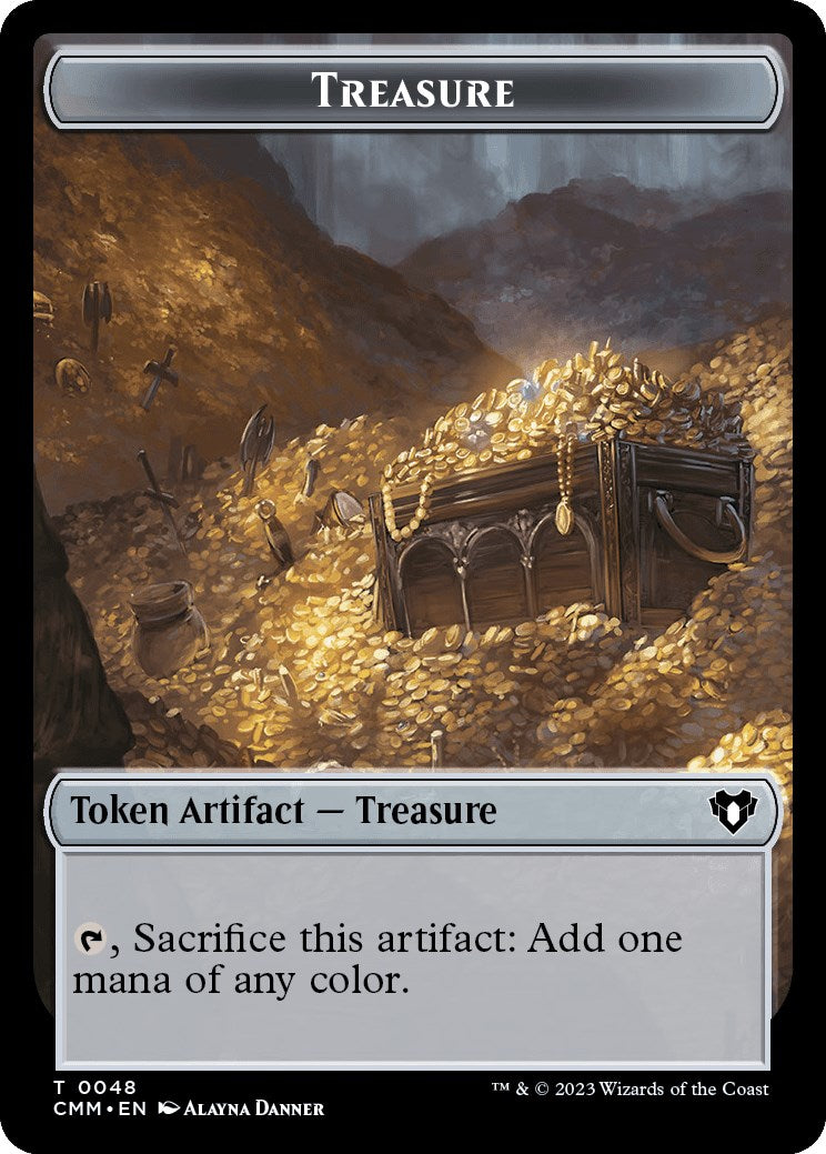 Treasure // Thrull Double-Sided Token