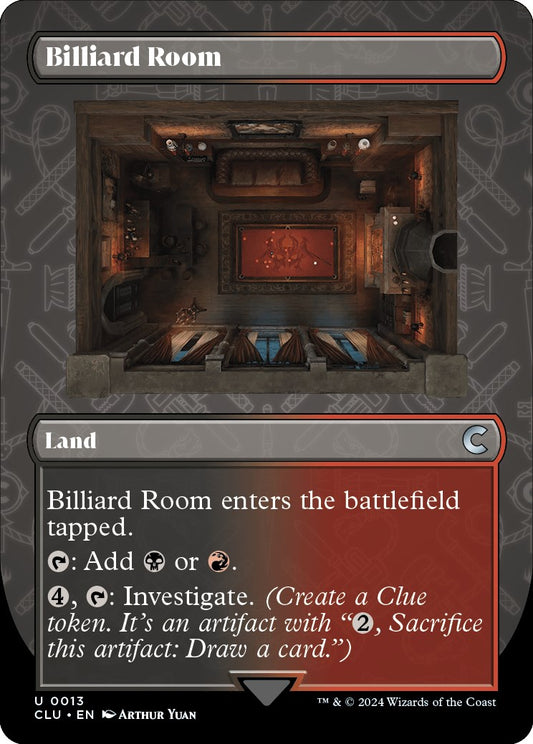 Billiard Room (Borderless)
