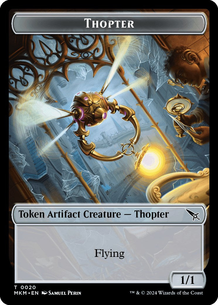 Thopter (0020) // Voja Fenstalker Double-Sided Token