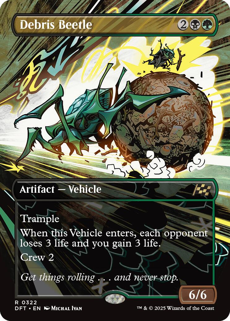 Debris Beetle (Borderless)