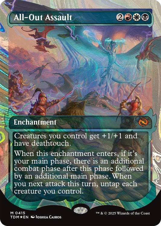 All-Out Assault (Showcase) (Halo Foil)