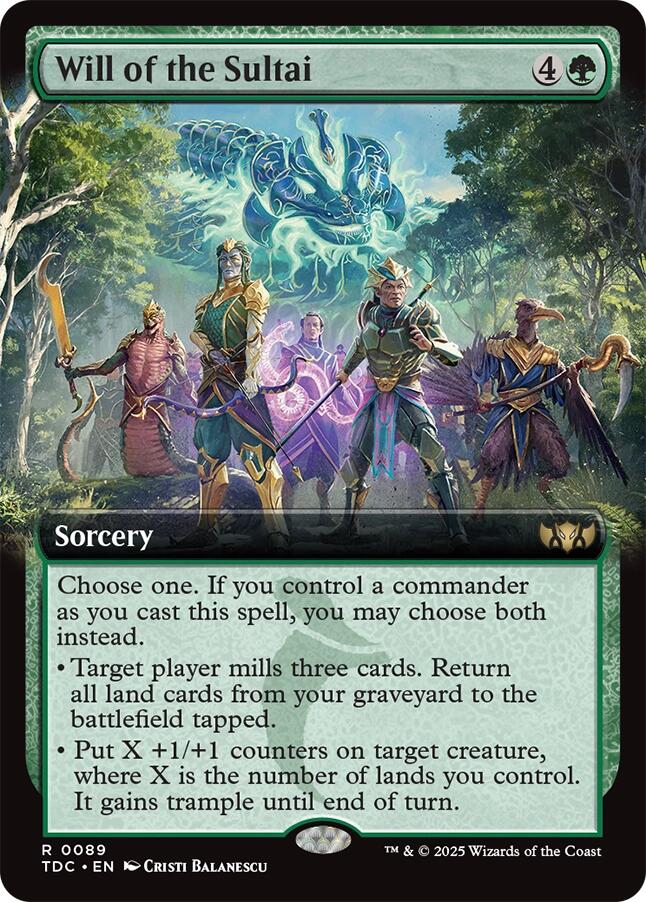 Will of the Sultai (Extended Art)