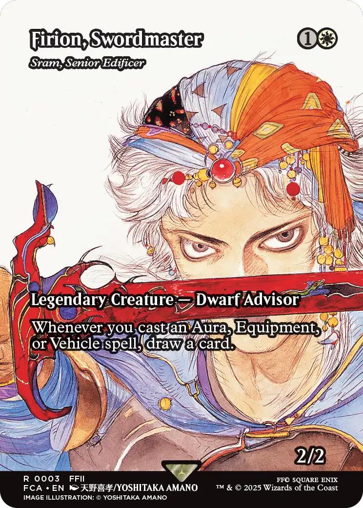 Firion, Swordmaster - Sram, Senior Edificer (Showcase)