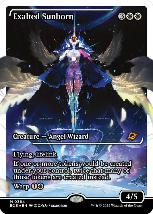 Exalted Sunborn (Showcase) (Fracture Foil)