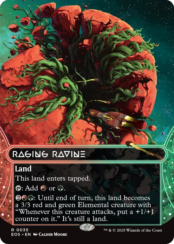 Raging Ravine (0035) (Borderless)