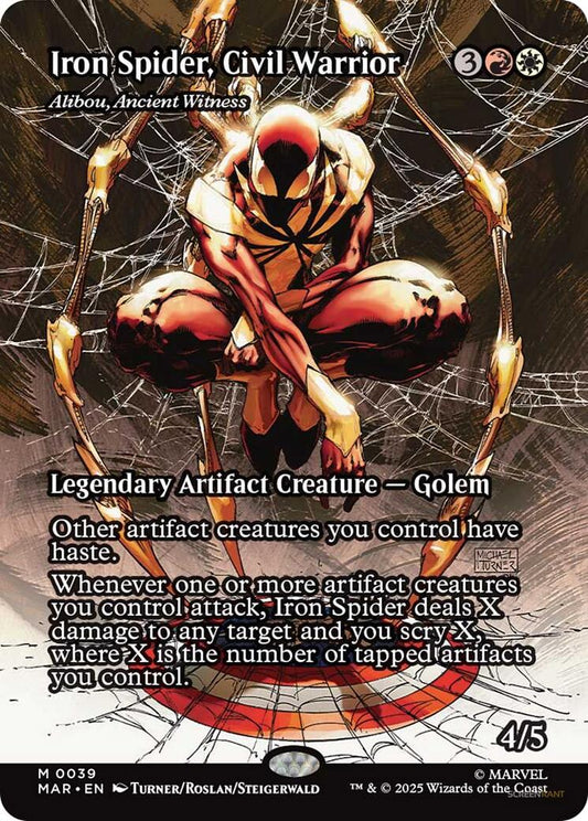 Iron Spider, Civil Warrior - Alibou, Ancient Witness (Borderless)