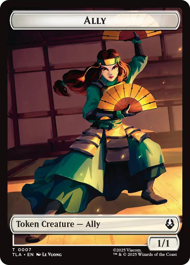 Ally (0007) // Clue (0018) Double-Sided Token