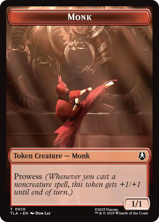 Monk // Food (0021) Double-Sided Token