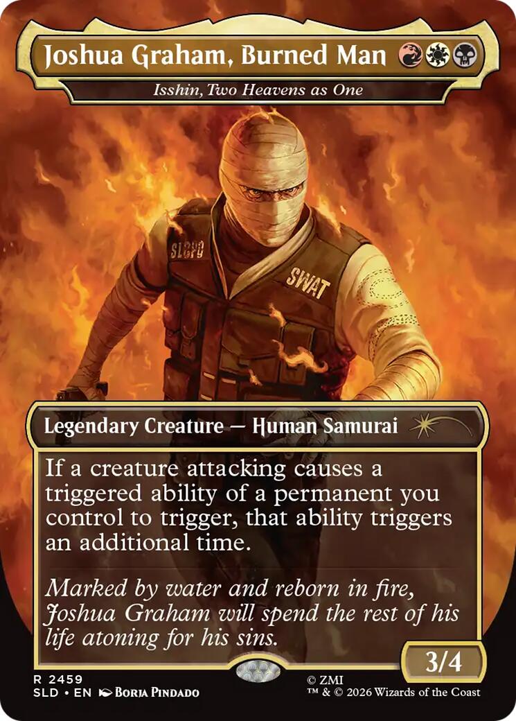 Joshua Graham, Burned Man - Isshin, Two Heavens as One