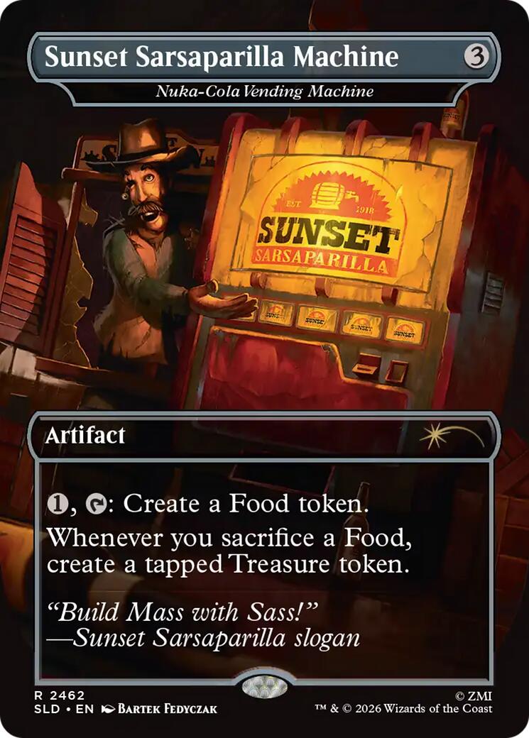 Sunset Sarsaparilla Machine - Nuka-Cola Vending Machine