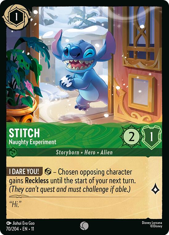 Stitch - Naughty Experiment