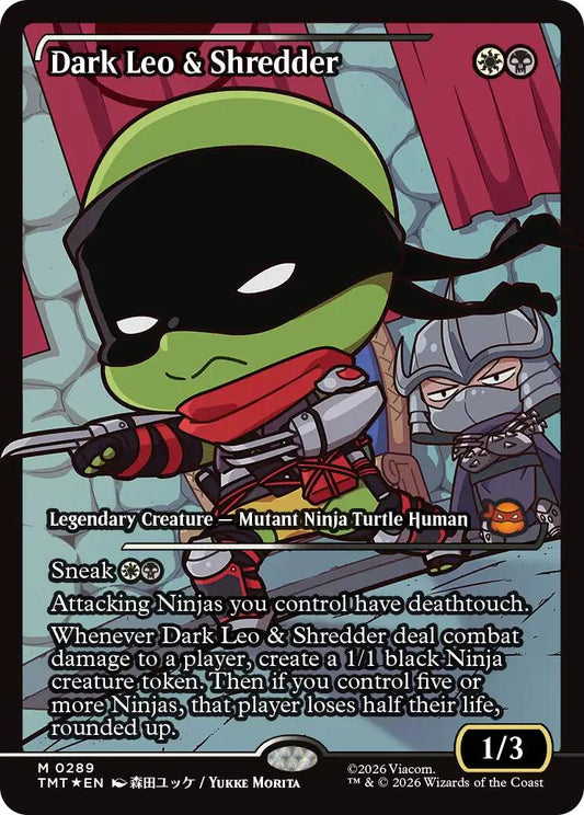 Dark Leo & Shredder (Showcase)