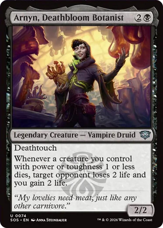 Arnyn, Deathbloom Botanist