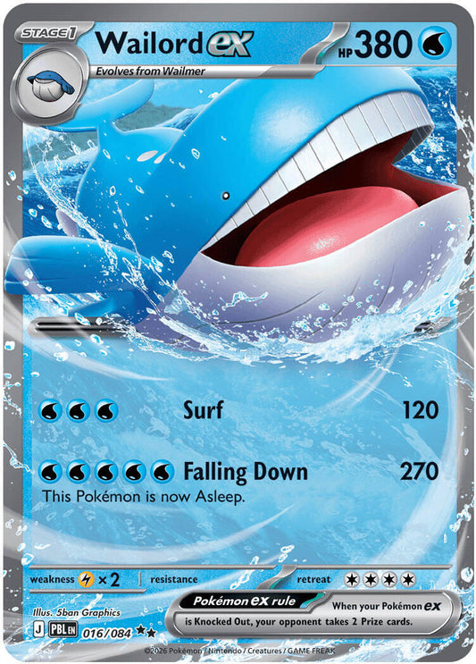 Wailord ex - 016/084