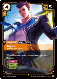 Jayce, Hammer in Hand (Alternate Art)