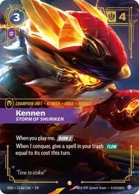 Kennen, Storm of Shuriken (Alternate Art)