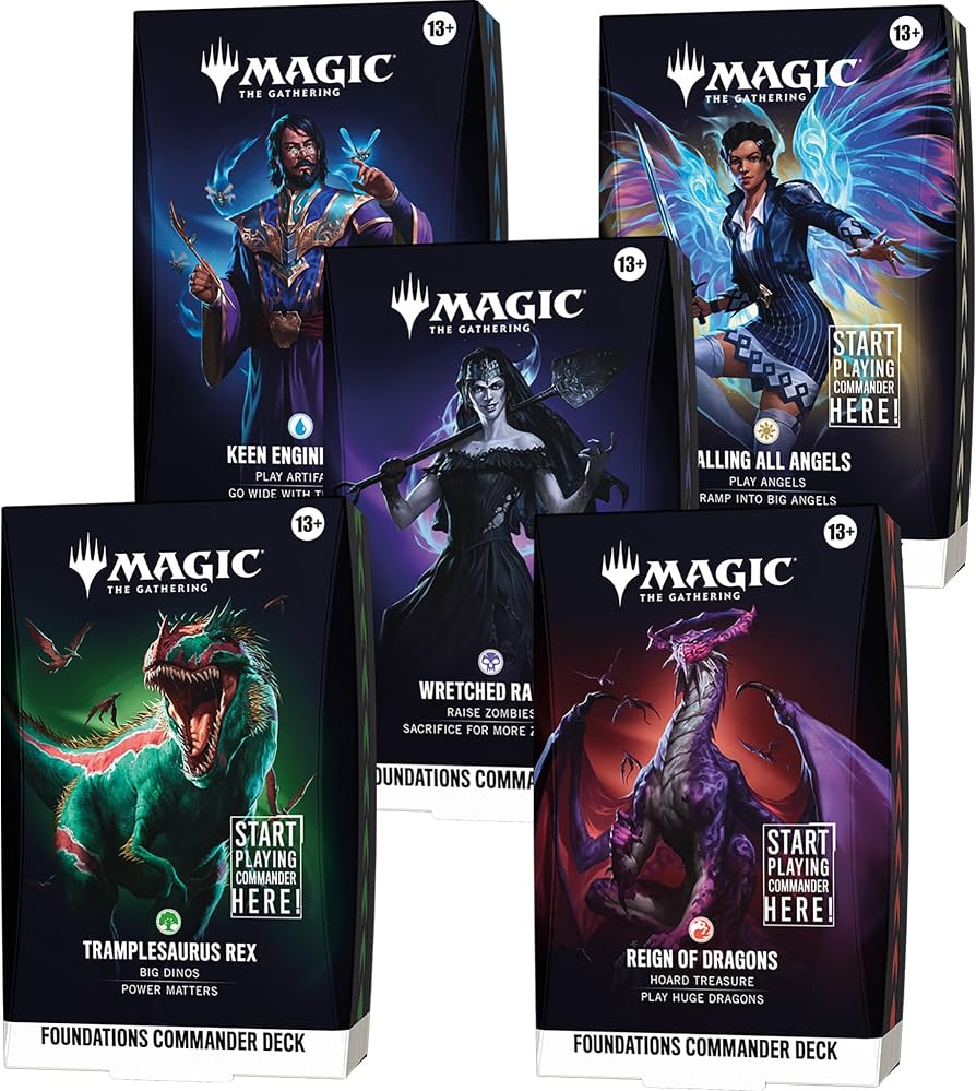 Magic the Gathering Foundation Commander Decks