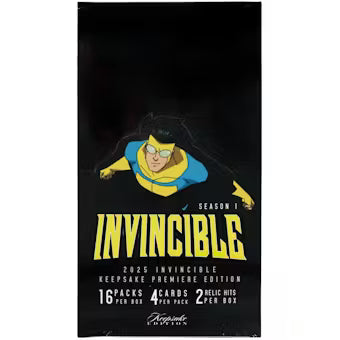 2025 Invincible Season 1 Keepsake Premiere Hobby Edition - Single Box