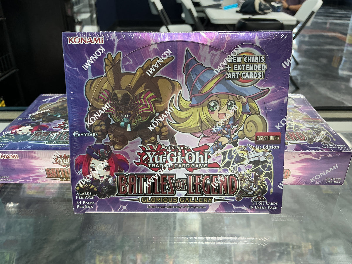 Yu-Gi-Oh! Glorious Gallery Booster Display