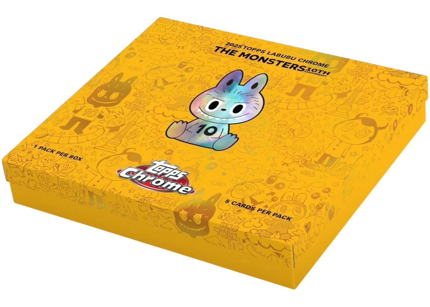 2025 Topps Chrome
Labubu The Monsters 10th Anniversary Hobby Box