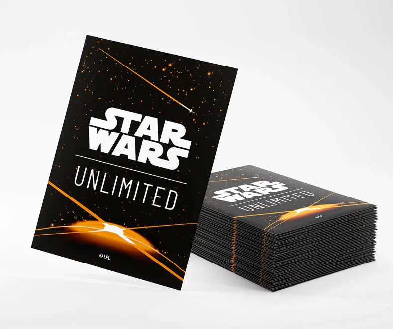 Star Wars Unlimited Premium Art Sleeves (Orange)