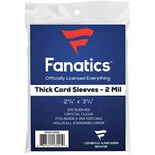 Fanatics- Thick Card Sleeves - 2 mil