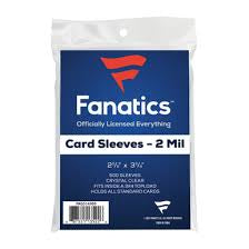 Fanatics- Card Sleeves - 2 mil