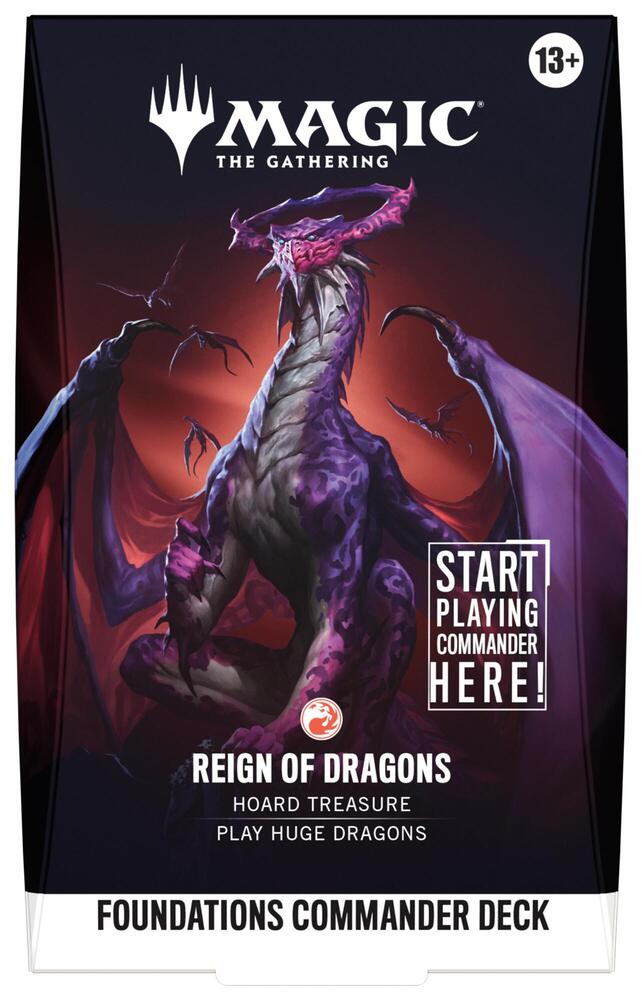 Magic the Gathering Foundation Commander Decks