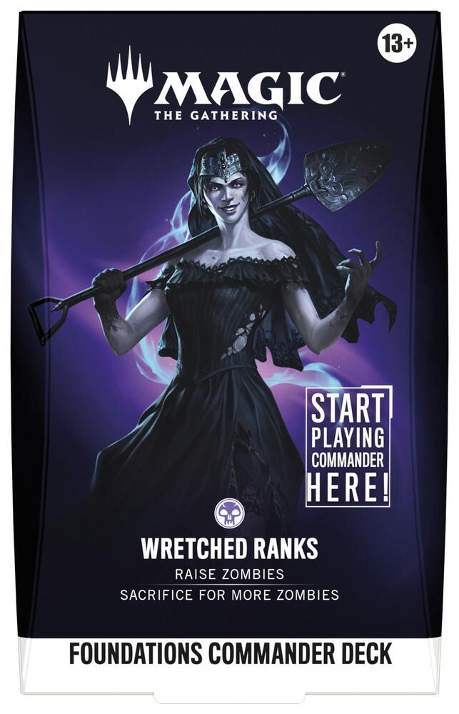 Magic the Gathering Foundation Commander Decks