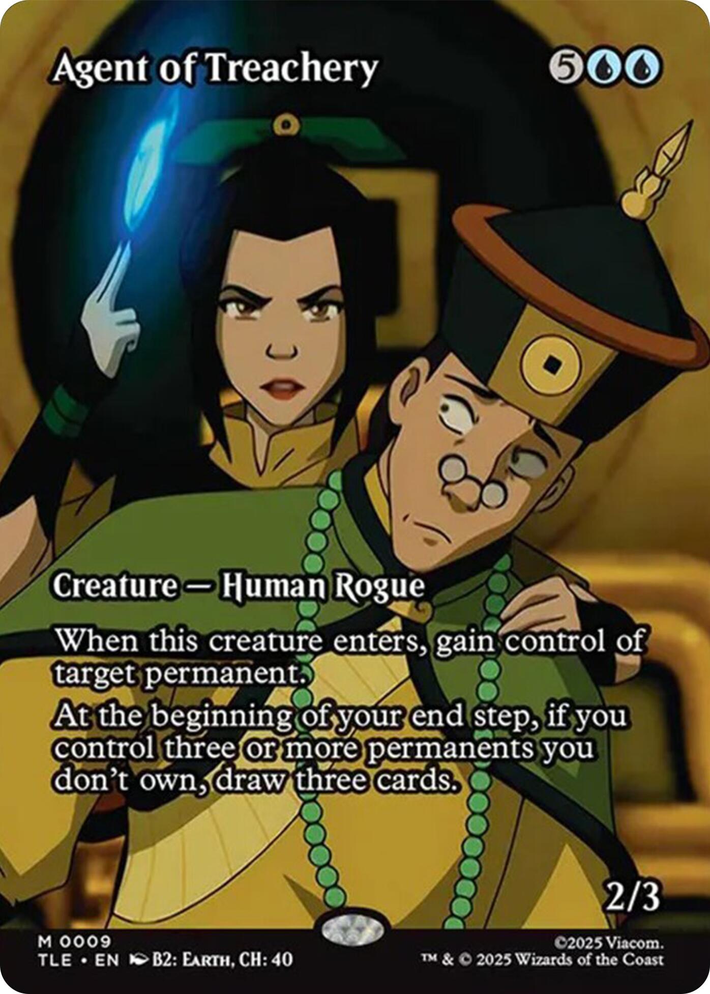 Agent of Treachery (Borderless) [TLE - 9] - Atomili Collectables