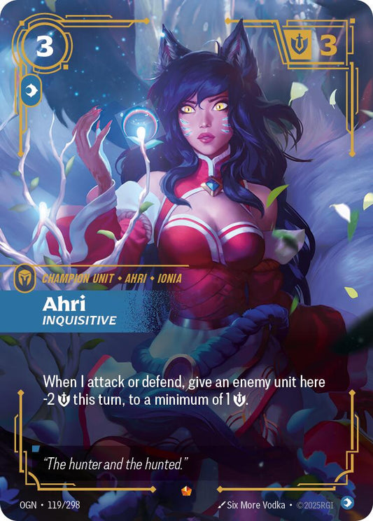 Ahri - Inquisitive [OGN - 119/298] - Atomili Collectables