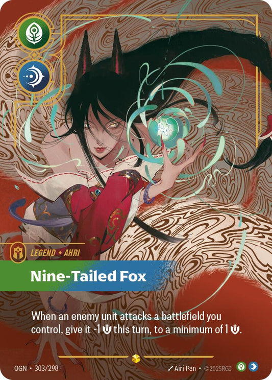 Ahri - Nine - Tailed Fox (Overnumbered) [OGN - 303/298] - Atomili Collectables