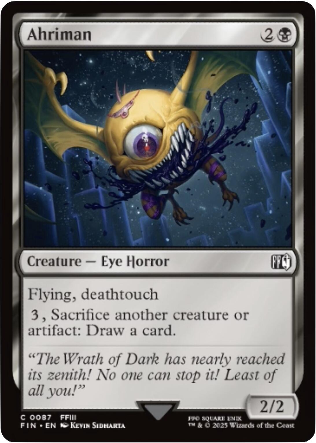 Ahriman [FIN - 87] - Atomili Collectables