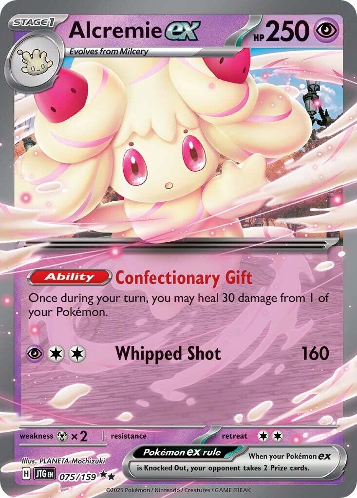 Alcremie ex [JTG - 075/159] - Atomili Collectables