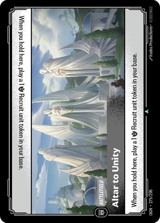 Altar to Unity [OGN - 275/298] - Atomili Collectables