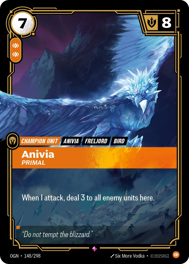 Anivia - Primal [OGN - 148/298] - Atomili Collectables