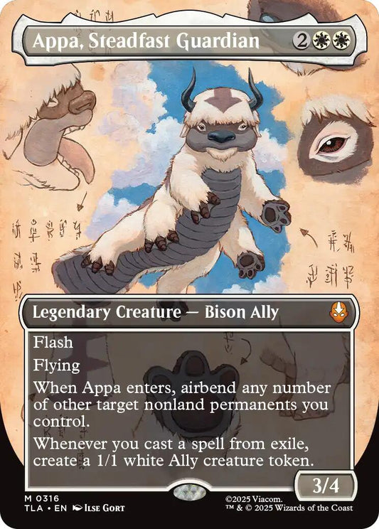 Appa, Steadfast Guardian (Borderless) [TLA - 316] - Atomili Collectables