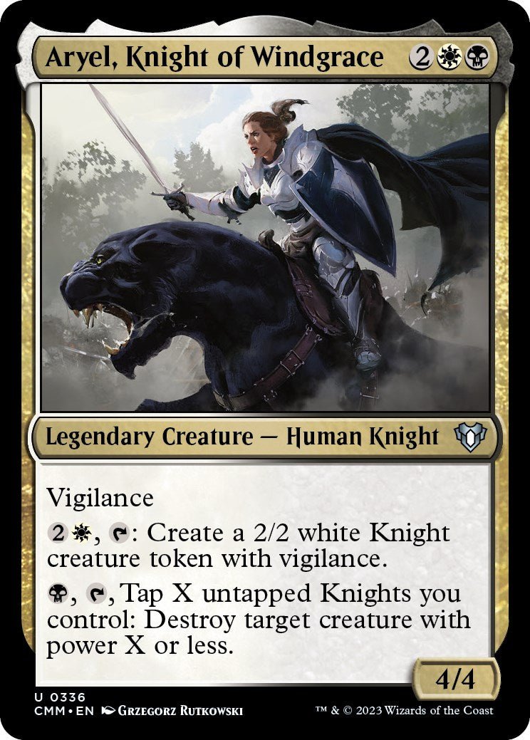 Aryel, Knight of Windgrace [CMM - 336] - Atomili Collectables